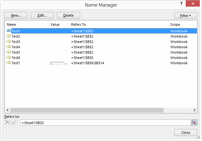 Name Manager again