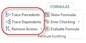Formula Auditing Tools