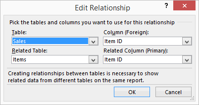 Edit Relationship